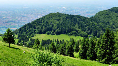 Panorama del Monte Grappa