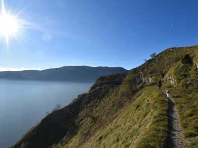 Panorama sentiero del Monte Grappa